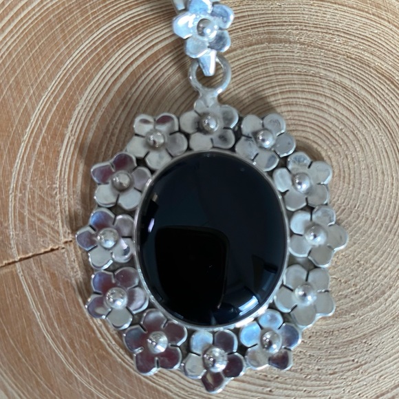 ⚡️Flash Sale⚡️ Exquisite Silver925 and natural stone handcrafted pendant - Picture 3 of 6